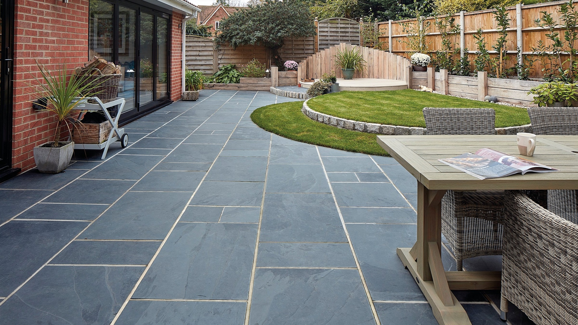 Beautiful patio installation in Scotland